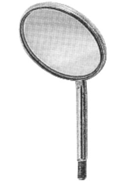 Handles for mouth Mirrors and mouth Mirrors 